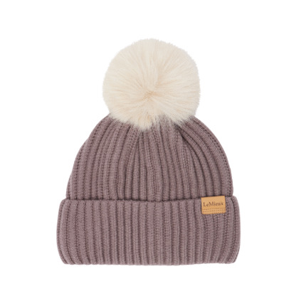 LeMieux Clara Rib Beanie, Walnut